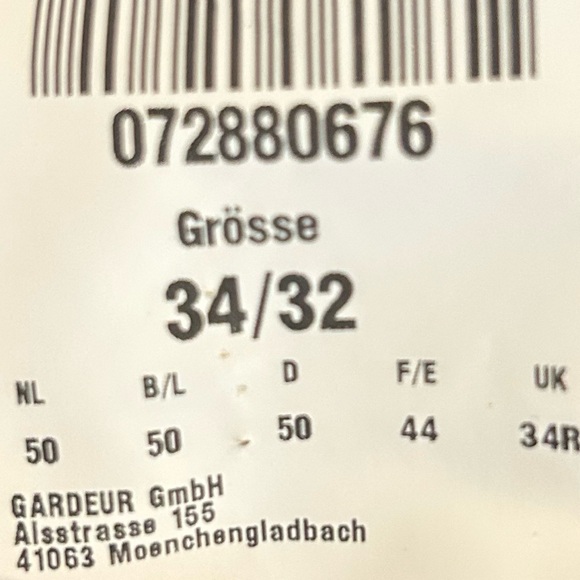 Atelier Gardeur Nigel 1 Regular Fit Men’s Brown Corduroy Pants 34x32 - Picture 6 of 9